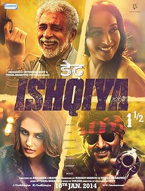 دانلود فیلم Dedh Ishqiya 2014 یک و نیم بار وابسته به عشق