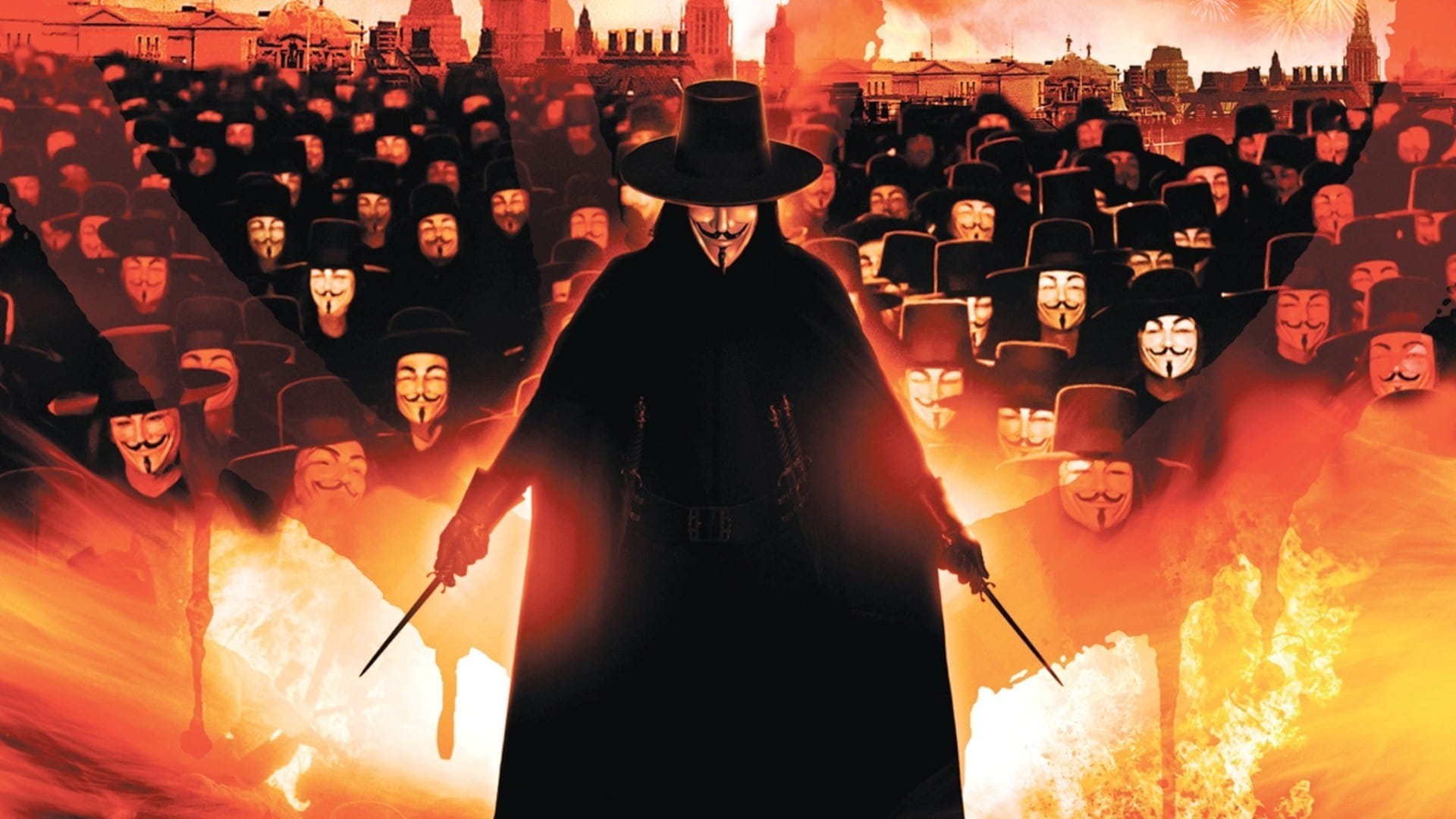 پس زمینه V for Vendetta