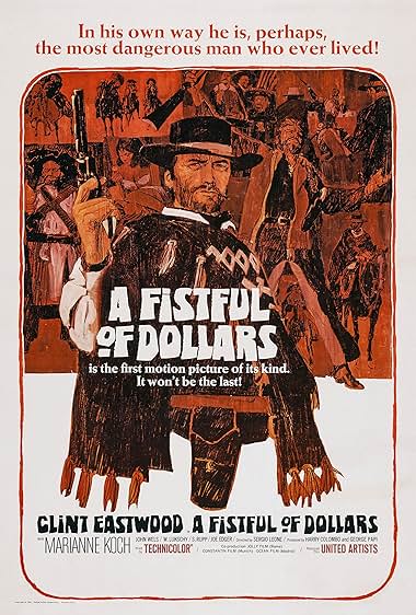 دانلود فیلم A Fistful of Dollars 1967 به خاطر یک مشت دلار