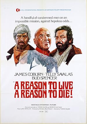 دانلود فیلم A Reason to Live, a Reason to Die 1972 دلیلی برای زندگی کردن، دلیلی برای مردن