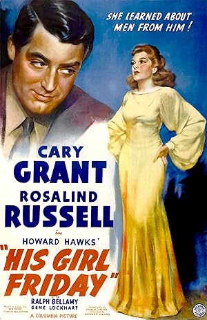 دانلود فیلم His Girl Friday 1940 منشی همه‌کاره او
