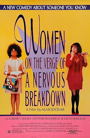 دانلود فیلم Women on the Verge of a Nervous Breakdown 1988 زنان در آستانه فروپاشی عصبی