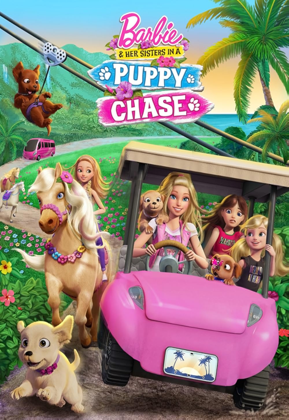 دانلود فیلم Barbie & Her Sisters in a Puppy Chase 2016 باربی و خواهرانش در تعقیب توله سگ