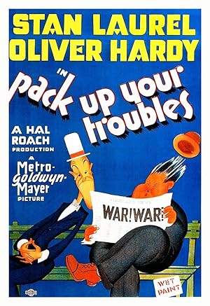 دانلود فیلم Pack Up Your Troubles 1932 زحمتت را کم کن