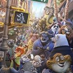 پس زمینه Zootopia