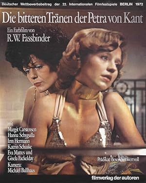 دانلود فیلم The Bitter Tears of Petra von Kant 1972 بدون سانسور