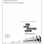 پس زمینه The Last Picture Show