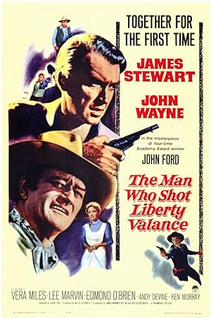 دانلود فیلم The Man Who Shot Liberty Valance 1962 مردی که لیبرتی والانس را کشت