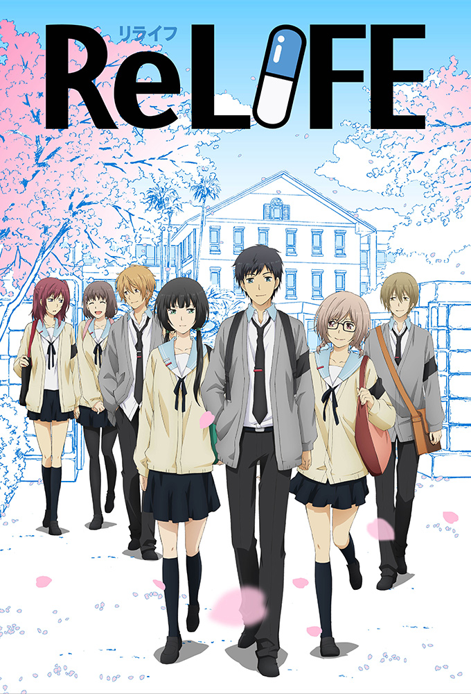 دانلود سریال انیمه ReLIFE 2016 زندگی دوباره