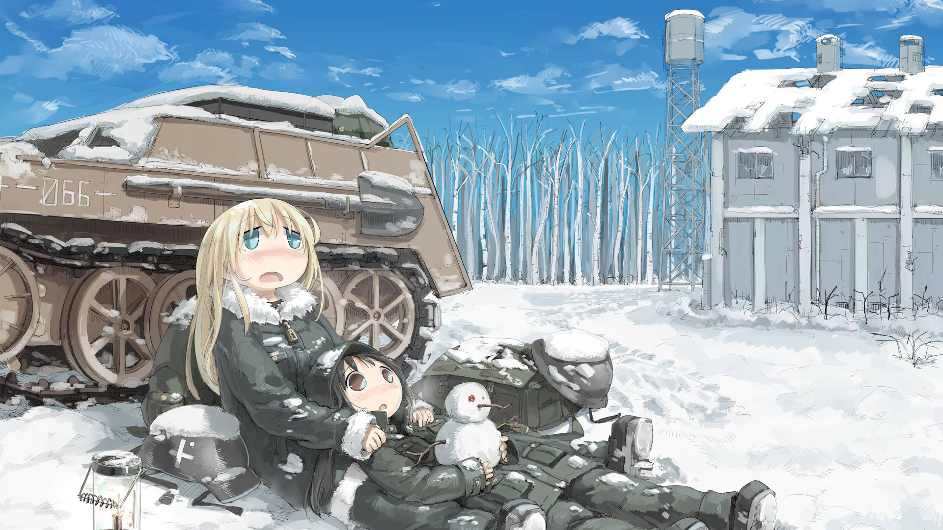 پس زمینه Girls' Last Tour