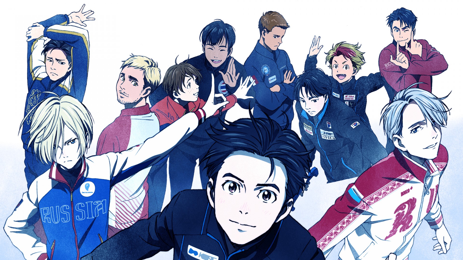 پس زمینه Yuri!!! On Ice