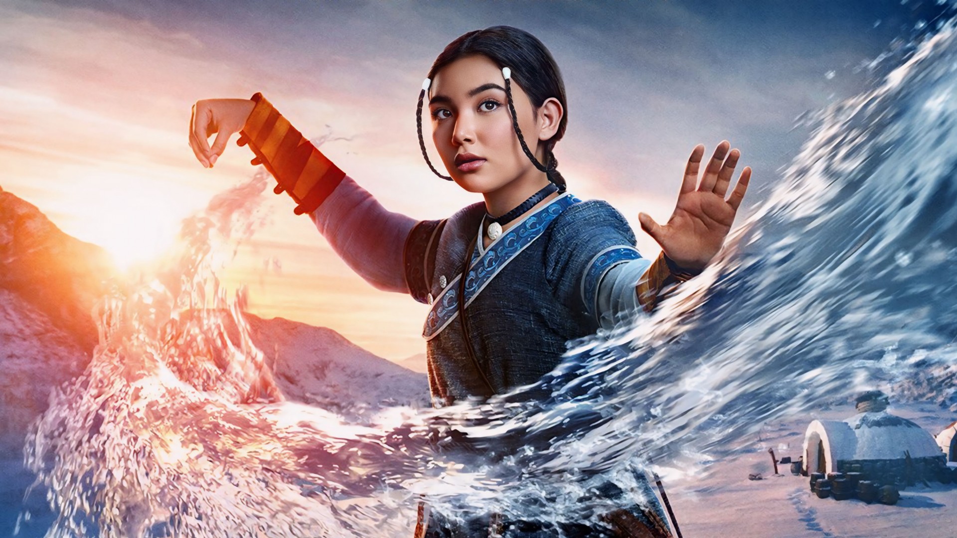 پس زمینه Avatar: The Last Airbender