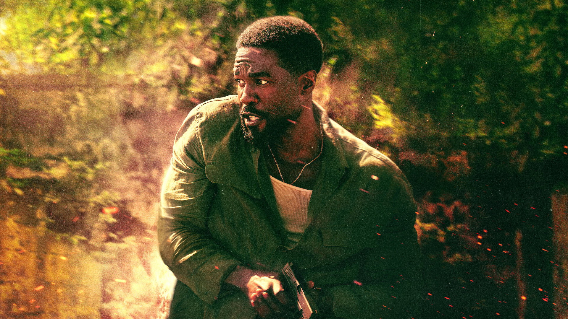 پس زمینه Man on Fire